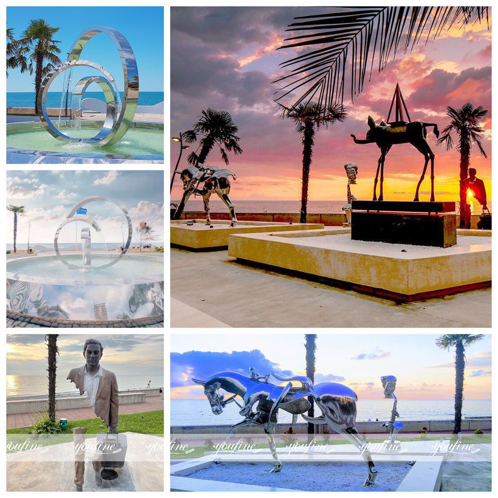 more sculptures