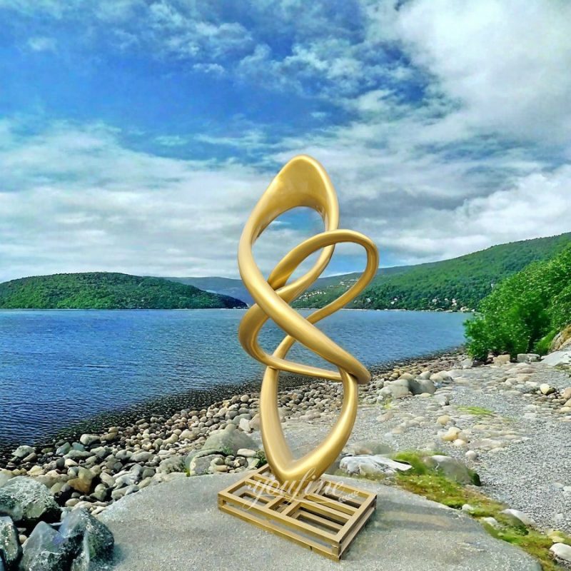 Abstract Ring Sculpture
