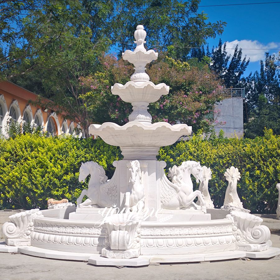 How Much a Natural Marble Fountain for Garden?