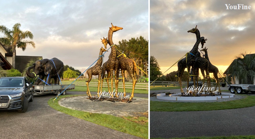 Giraffe sculpture feedback