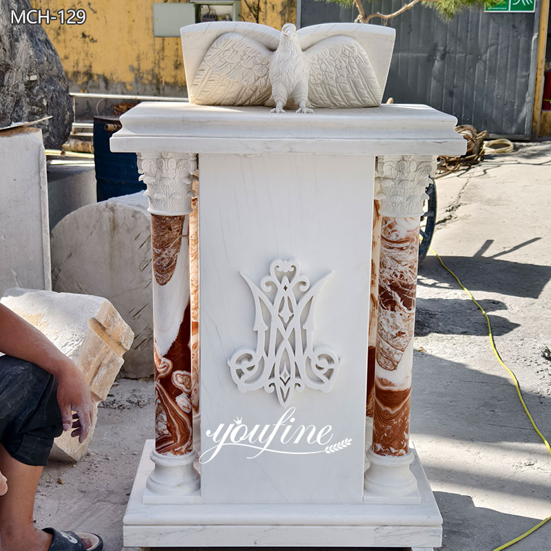 Lectern with Eagle Sculpture