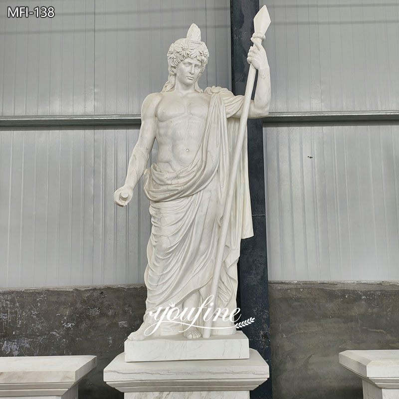Antinous sculpture for garden