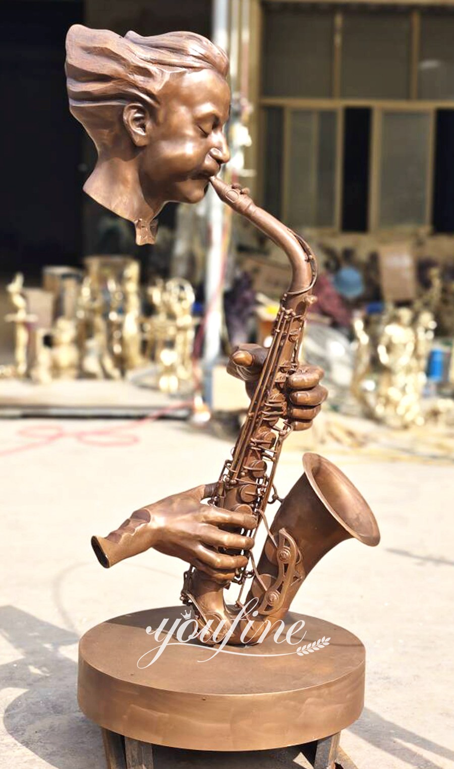 Saxophone Sculpture