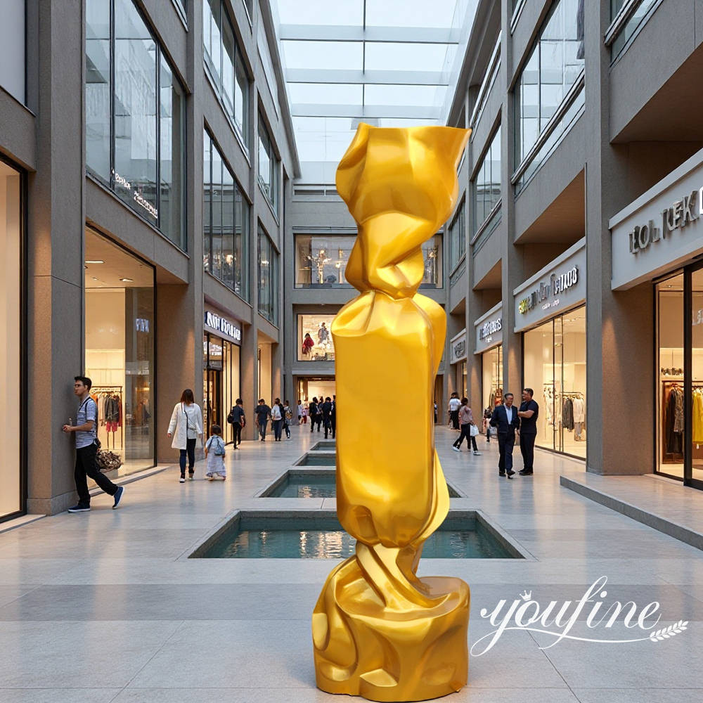 Large Stainless Steel Art Candy Sculpture SSO-064