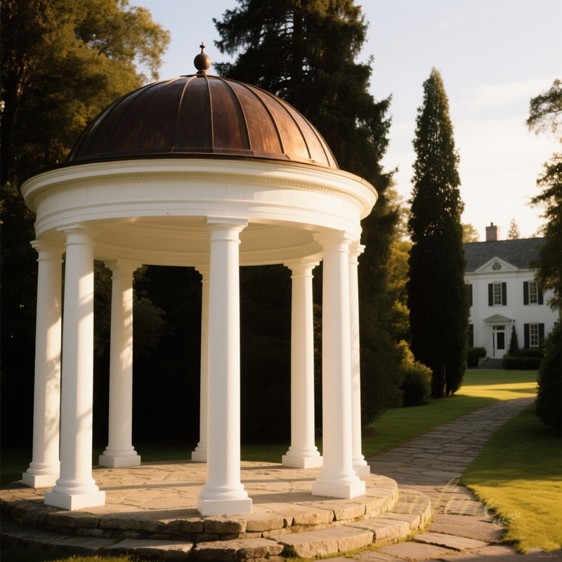 large marble gazebo