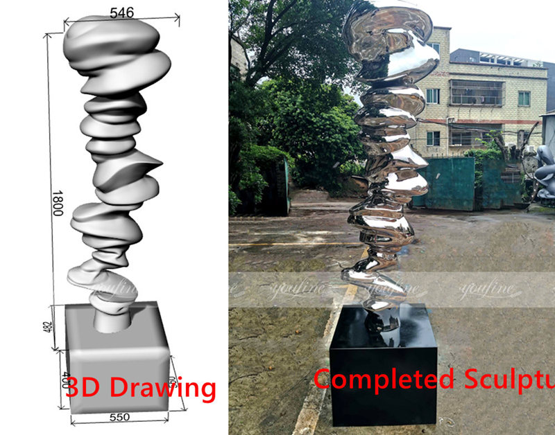 Tornado Sculpture production