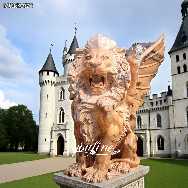 Lion Statue with Wing