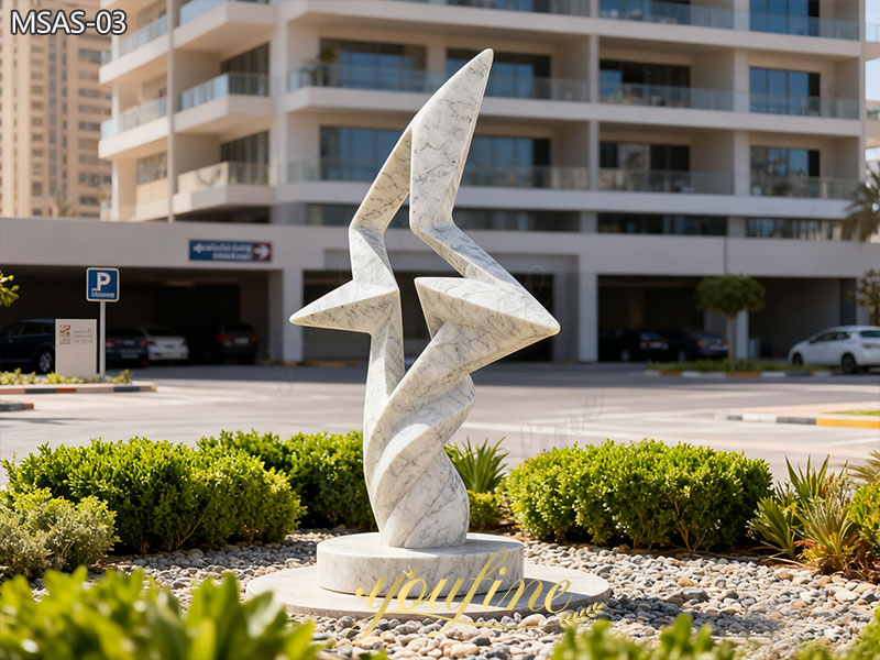 Hand Carving Art Modern Abstract Stone Sculpture