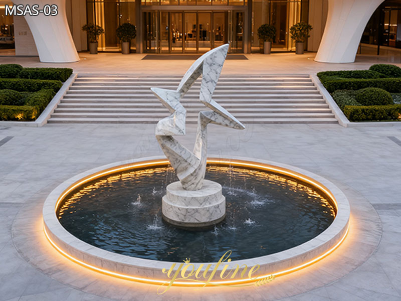 gray stone abstract sculpture