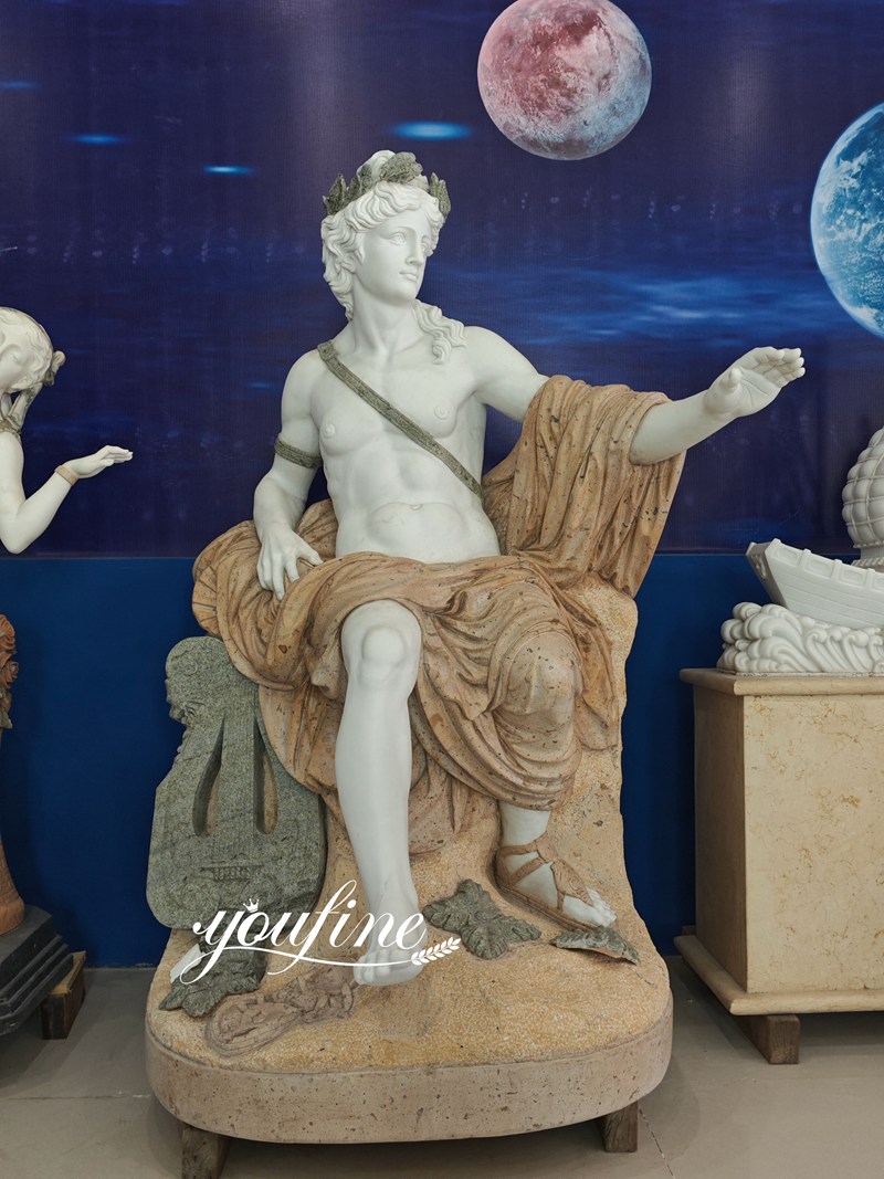 sitting Apollo statue youFine