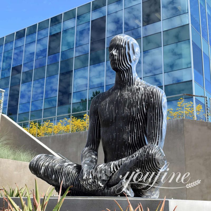 customized sliced human sculpture