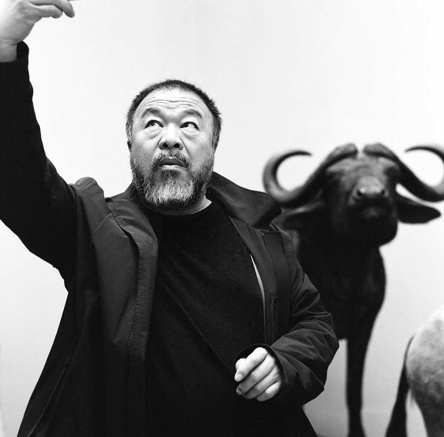Ai Weiwei statue