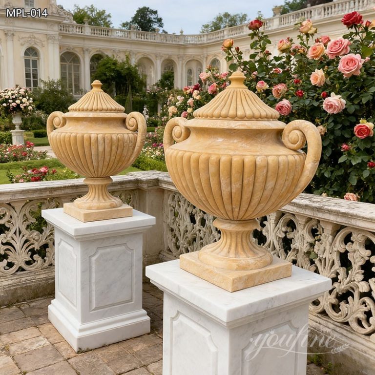 Natural Egyptian Beige Planter for Garden MPL-014