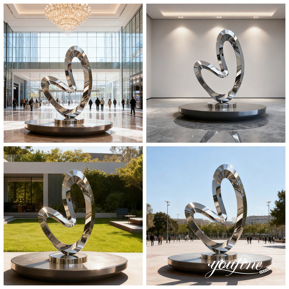 modern abstract sculpture application