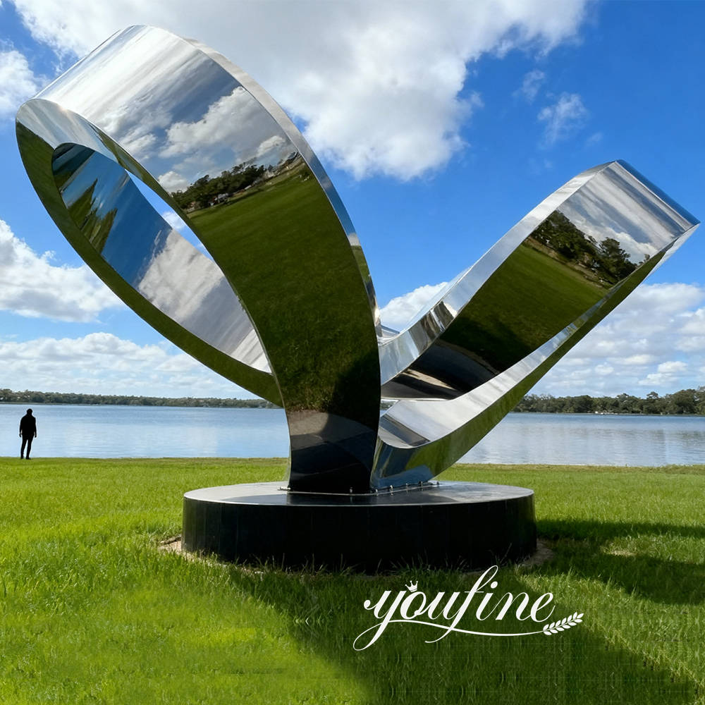 large metal sculpture for outdoors