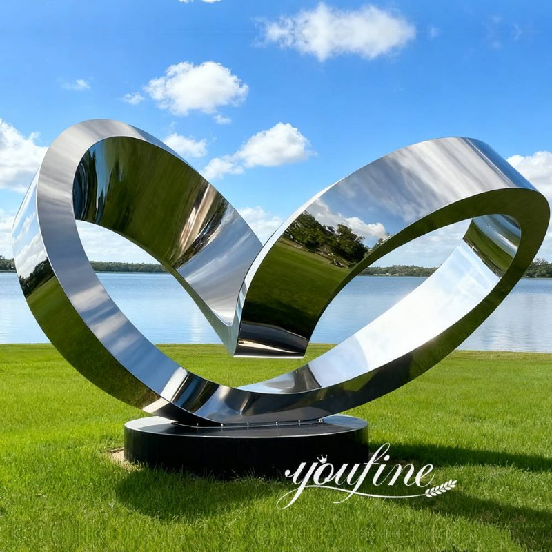 modern outdoor metal sculpture