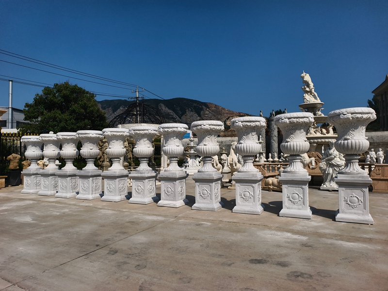 youfine marble planters in stock