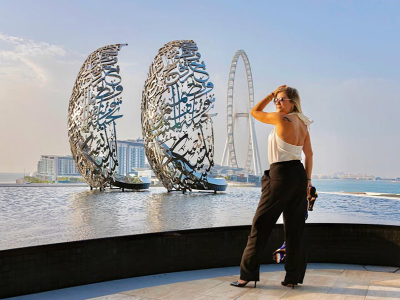 Outdoor Stainless Steel Sculptures Popular in the Middle East Outdoor Stainless Steel Sculptures Popular in the Middle East