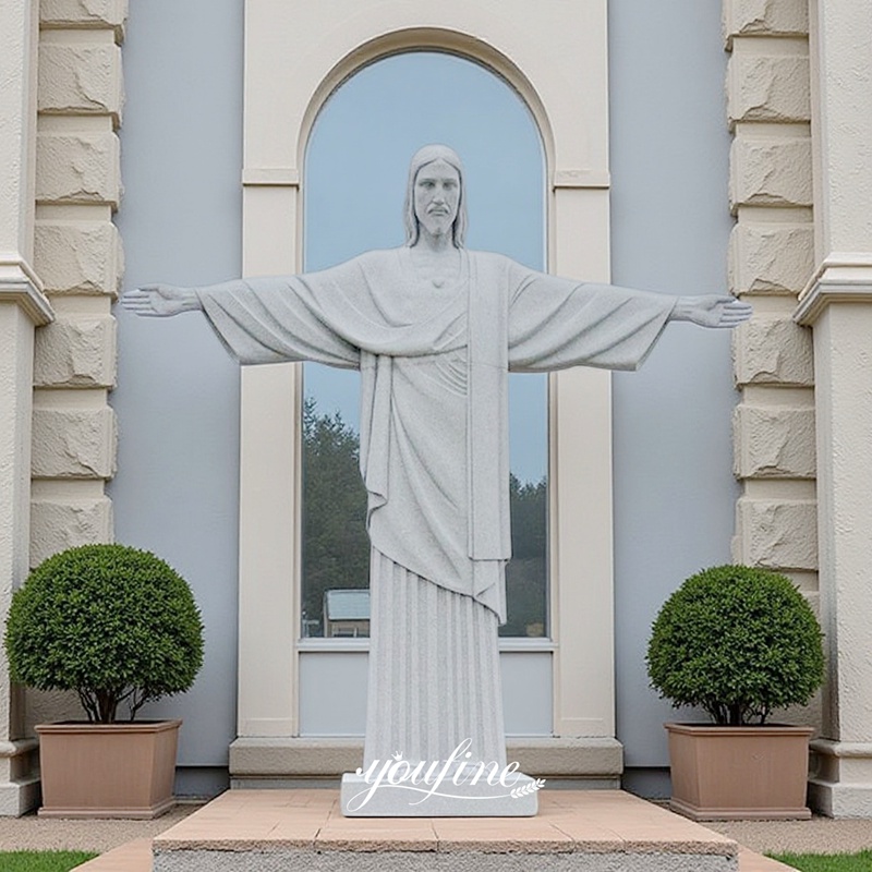 Christ the Redeemer Granite statue