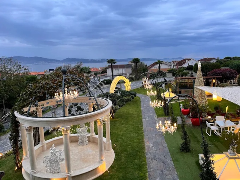 Egyptian Beige Marble Gazebo for Spain