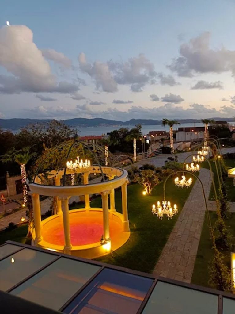 Egyptian Beige Marble Gazebo for Spain