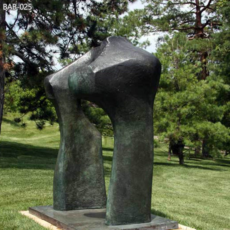Large Henry Moore Abstract Arch Torso Sculpture