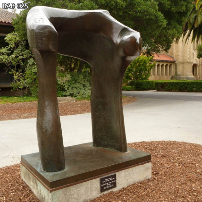 Large Henry Moore Abstract Arch Torso Sculpture
