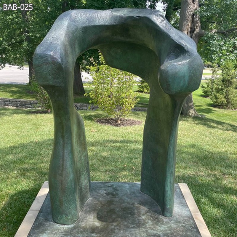 Large Henry Moore Abstract Arch Torso Sculpture