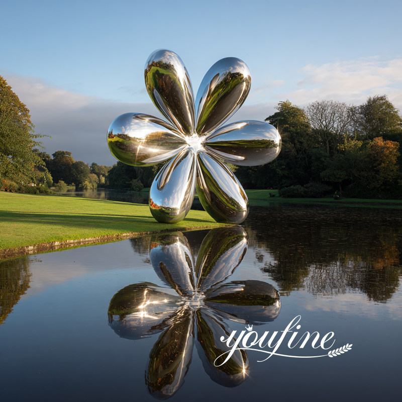 flower shape sculpture 