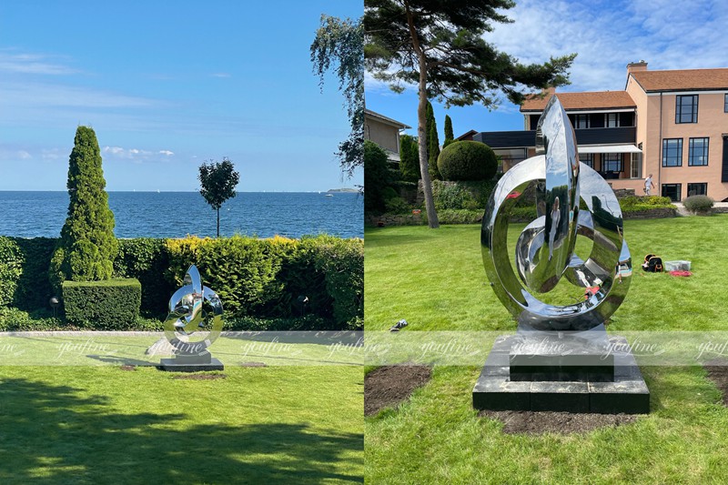 abstract sculpture feedback from Switzerland client