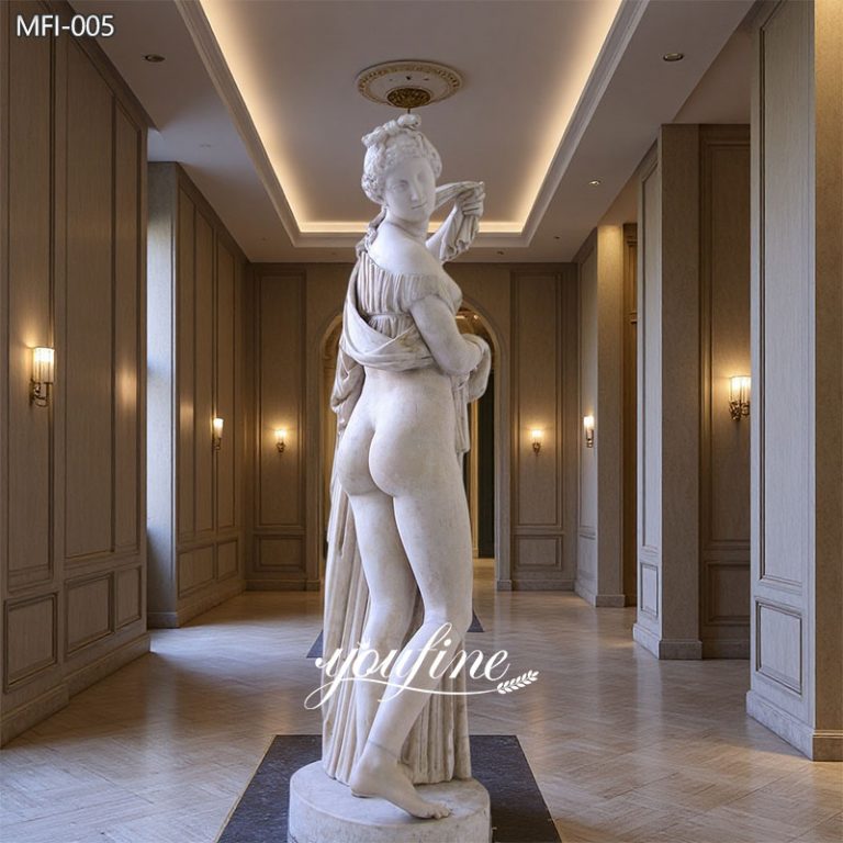 6 Feet Marble Venus Calipyge Sculpture MFI-05