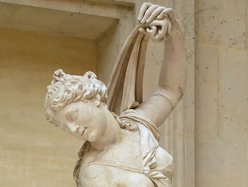 6 Feet Marble Venus Calipyge Sculpture details