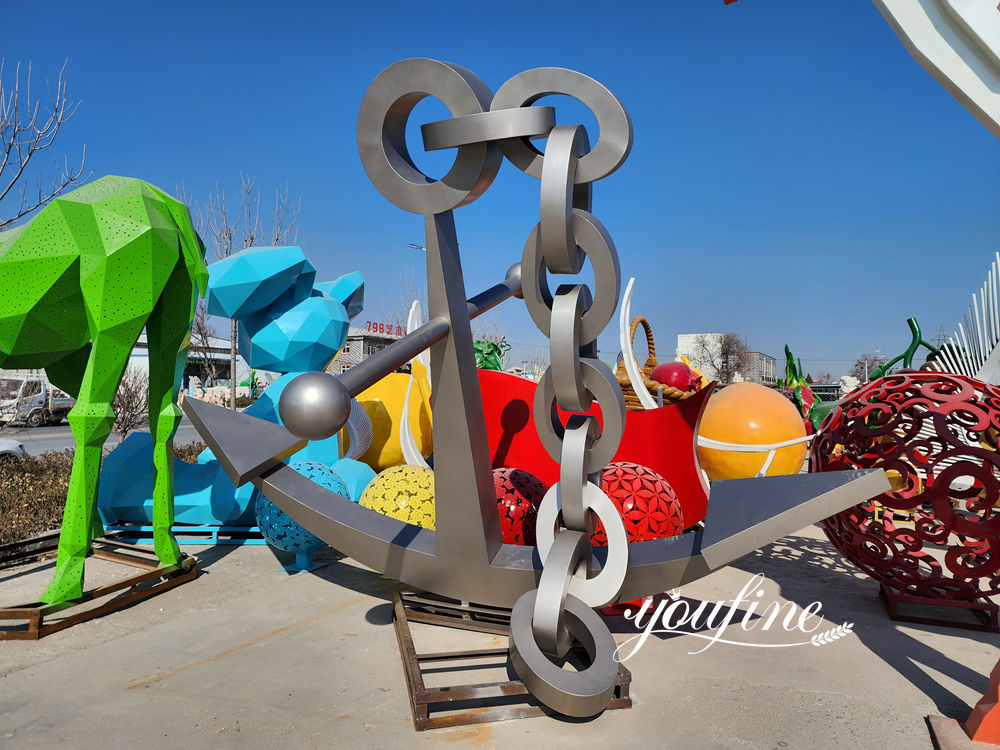 Finished Anchor sculpture design 3