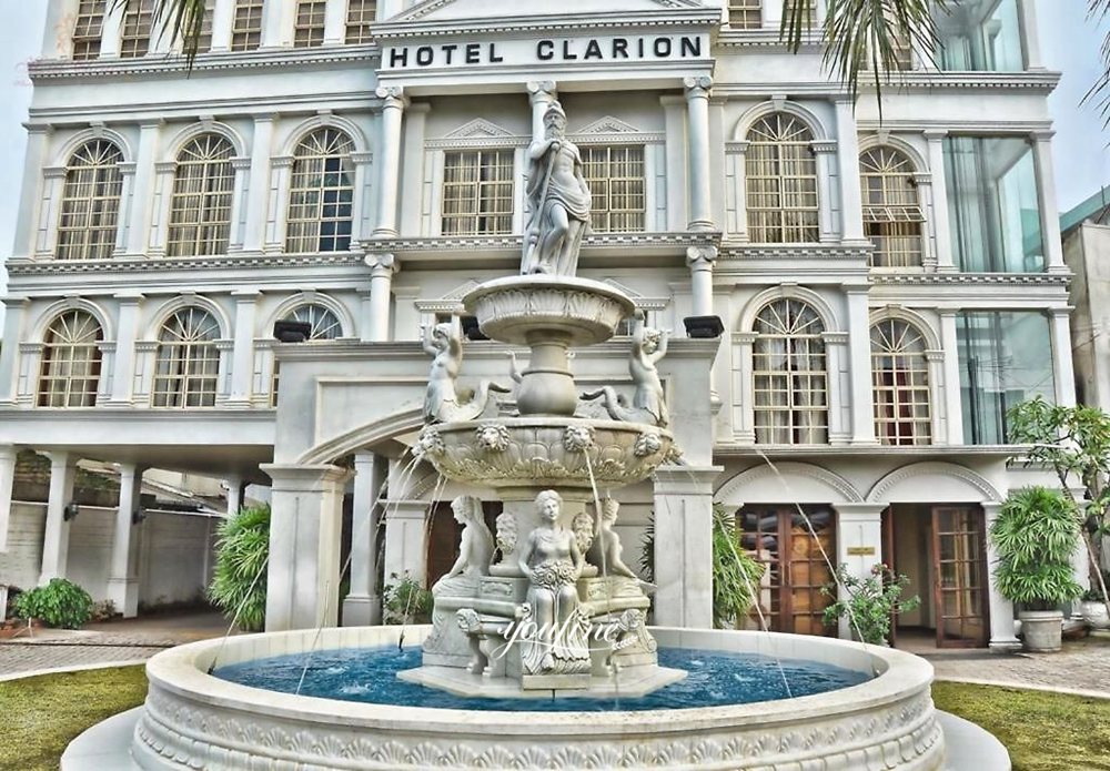 Sri Lanka Hotel Clarion marble Poseidon Fountain feedback