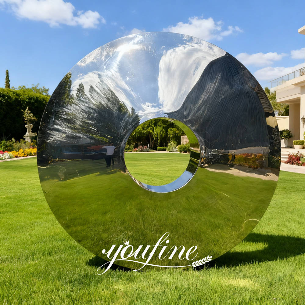 modern disc sculpture feedback