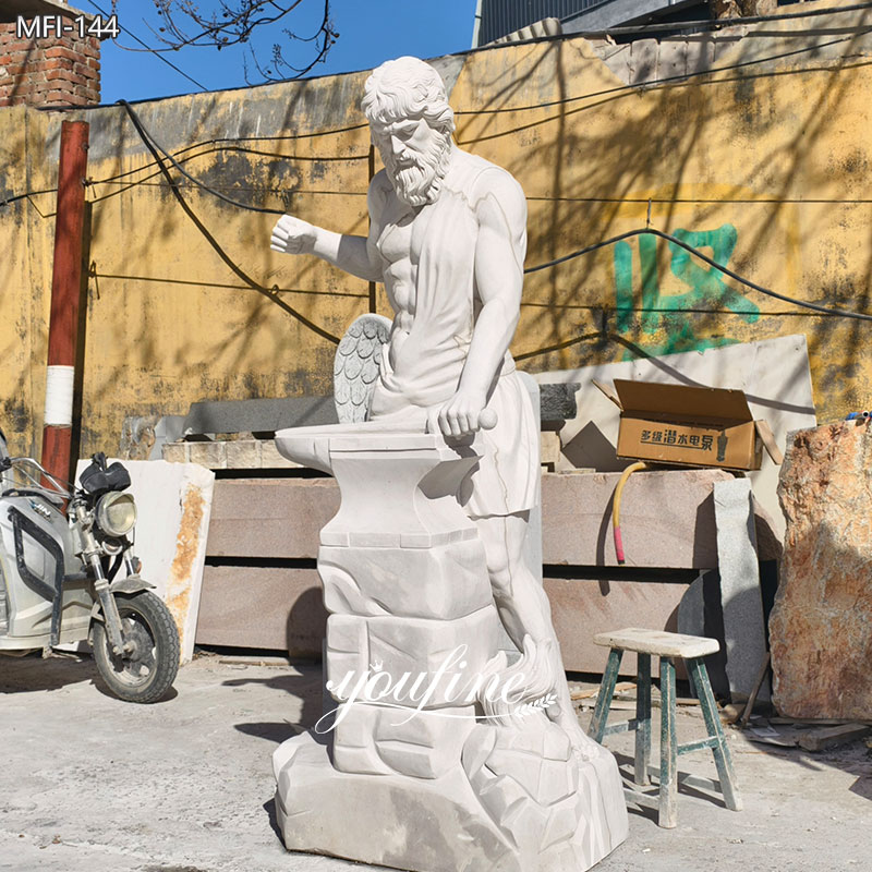 Hephaestus statue Greek