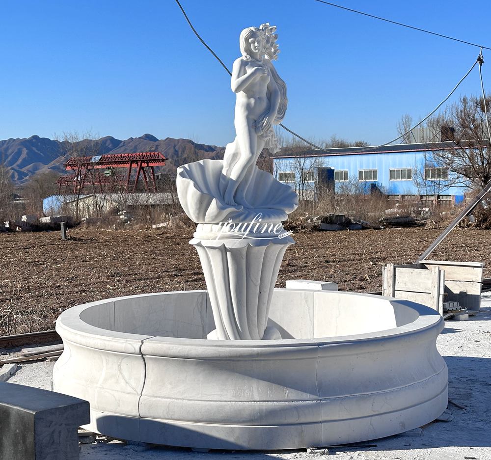 The Birth of Venus Marble Sculpture Fountain