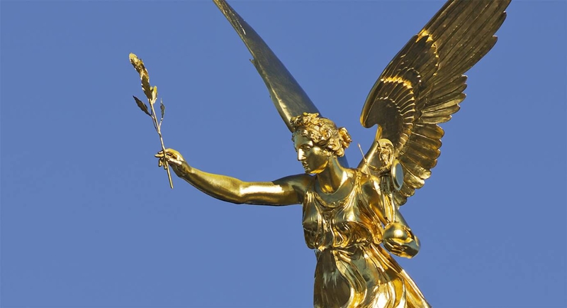 outdoor angel statue