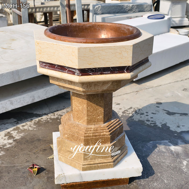 Marble Stone Baptismal Font for Sale