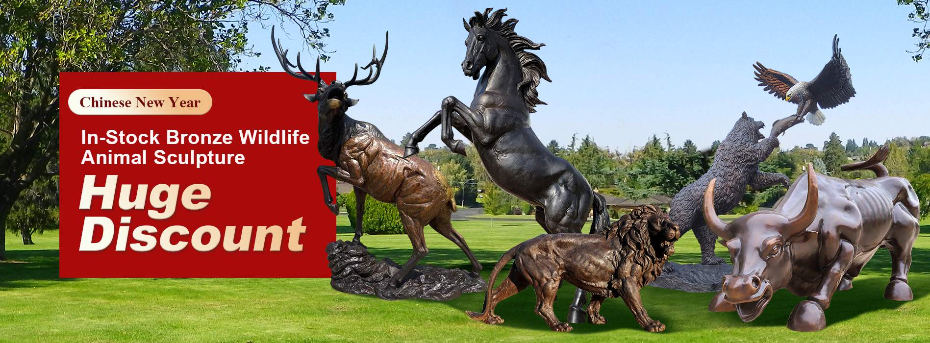 wildlife animal sculpture