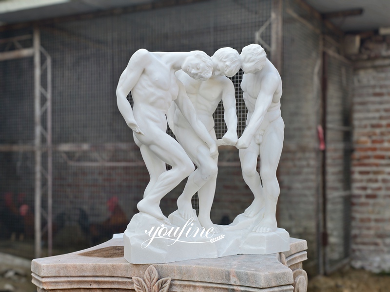 the Three Shades Marble Sculpture Replica