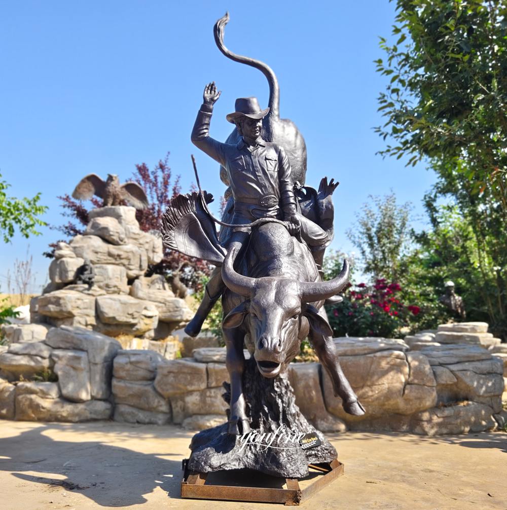 High quality Bronze Cowboy Sculpture