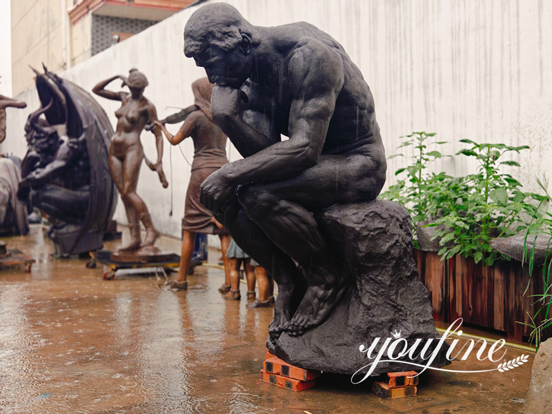 Bronze The Thinker Statue