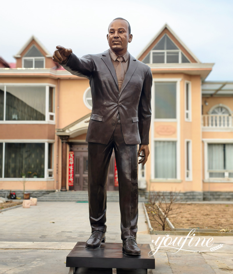 Custom 4-Meter Bronze Presidential Statue