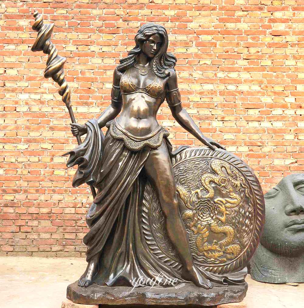 High quality Female Mage Sculpture