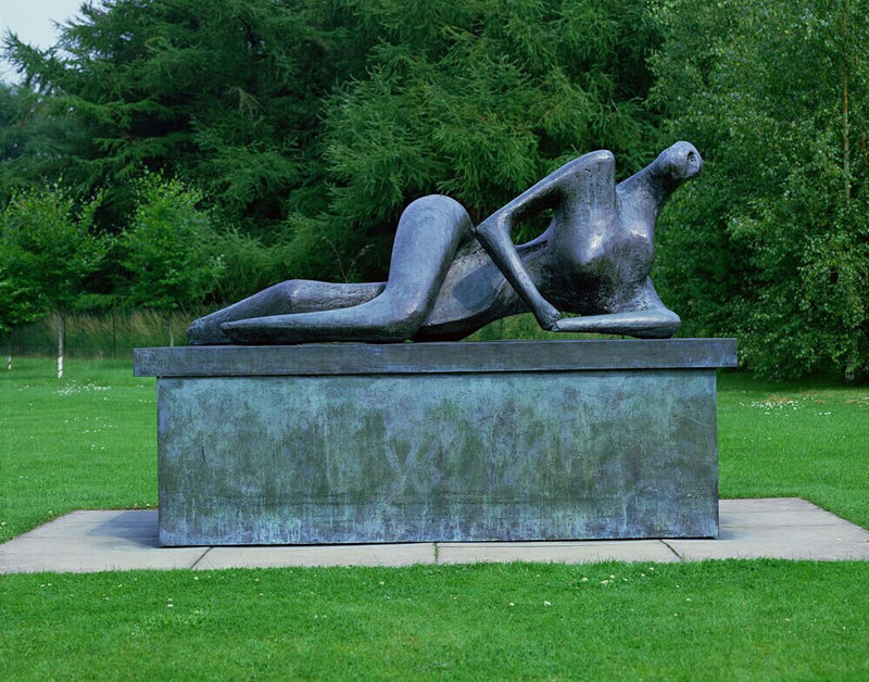 Henry Moore Reclining Figure Sculpture