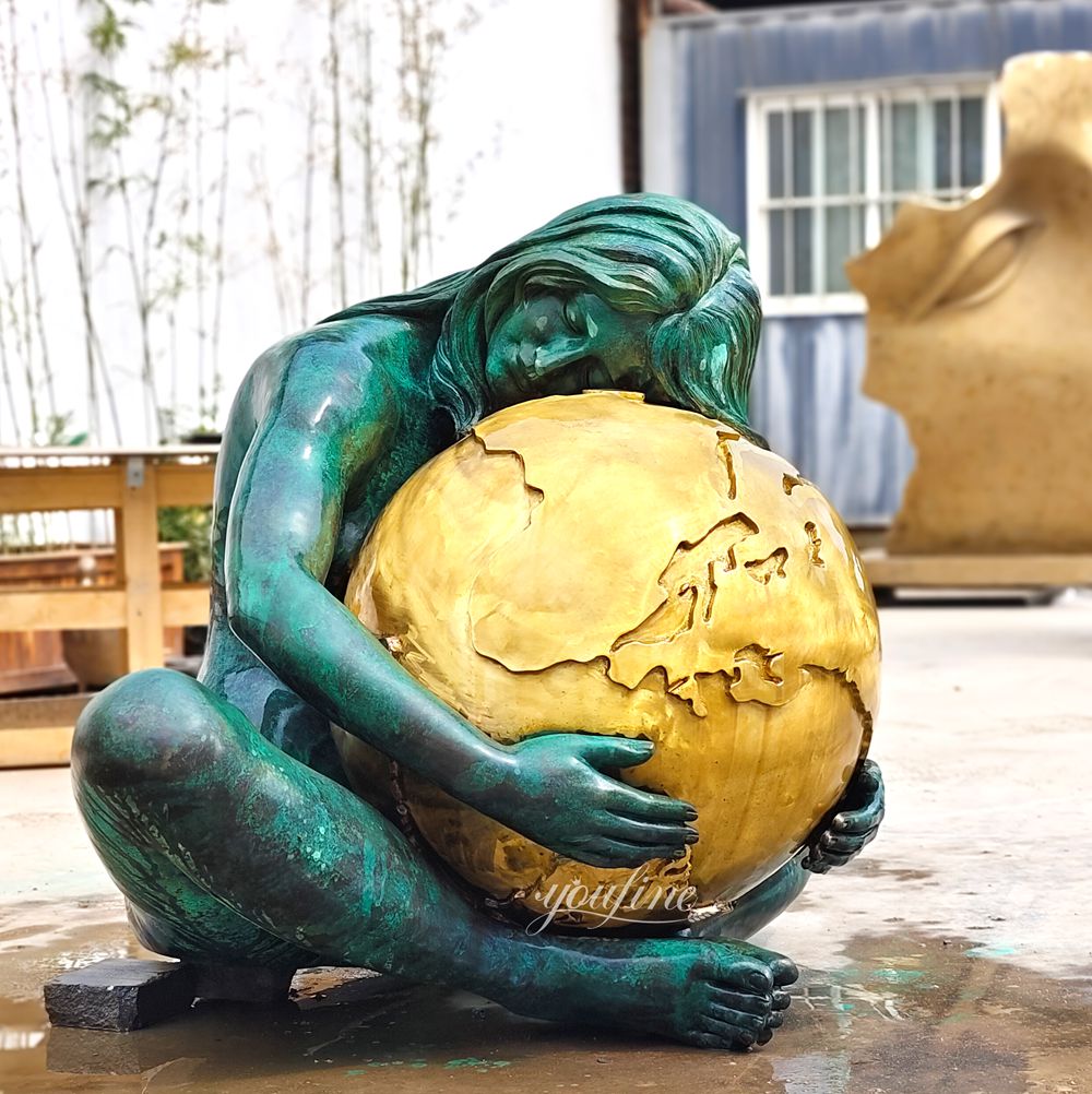 life-size Mother Nature sculpture