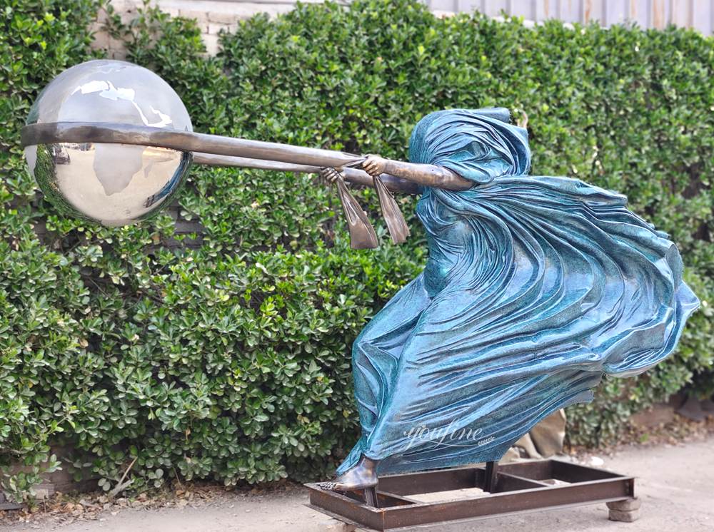 life-size The Force of Nature sculpture
