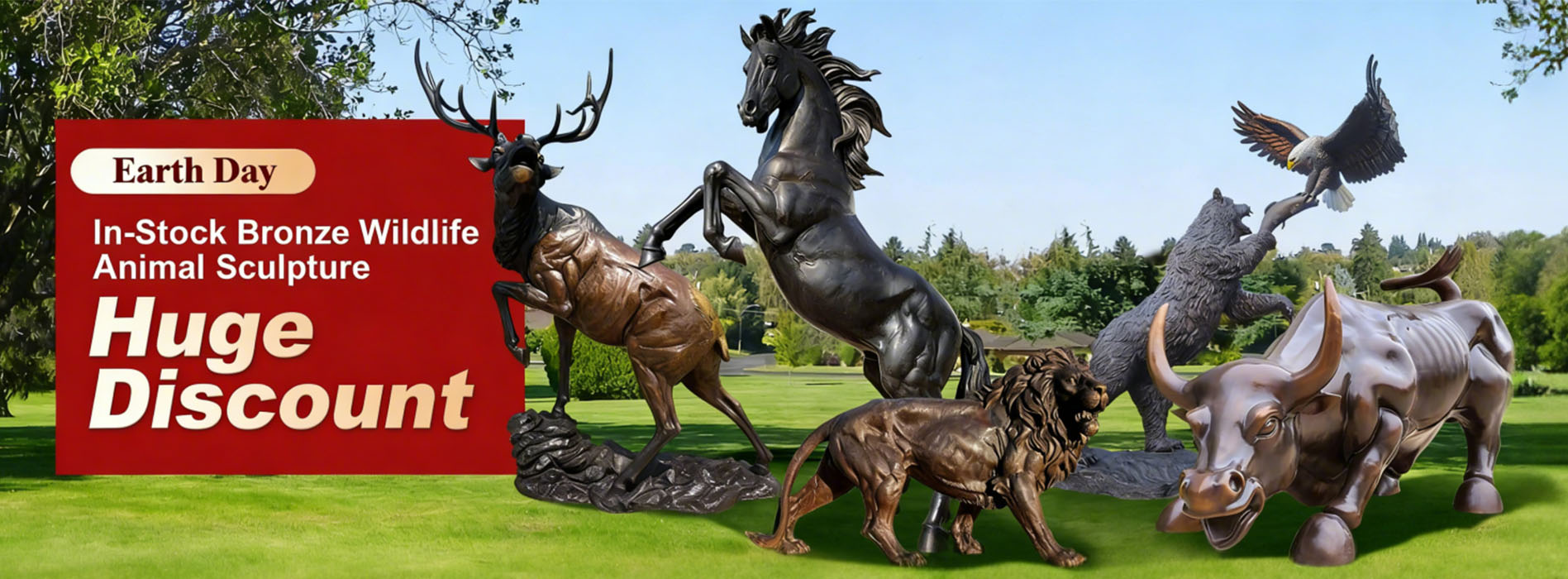 wildlife animal sculpture