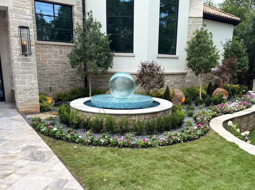 Artistic Acrylic sphere fountain